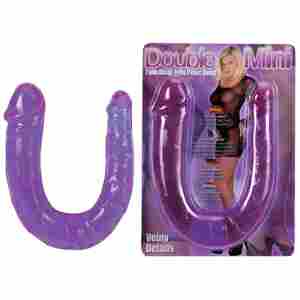 Двойно дилдо с голяма и малка глава