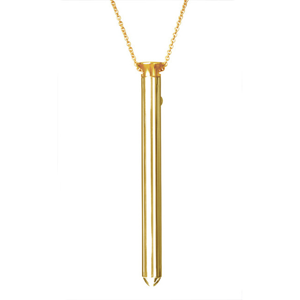 Огърлица с вибратор Crave - Vesper Vibrator Necklace Gold