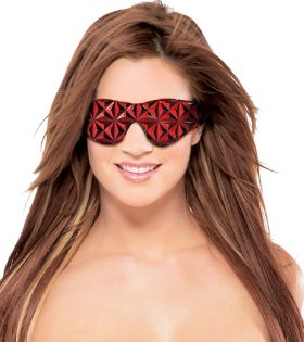 Луксозна маска за очи "LUXURY FETISH RED"