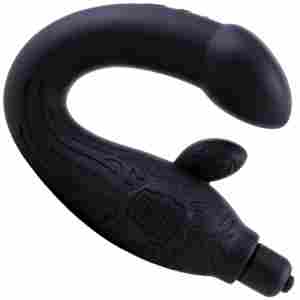 Вибратор за простата и G-точка CHISA MONT BLACK 25 см.