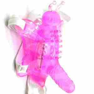 Вибро стимулатор DA MEI DIE PINK 13 см.