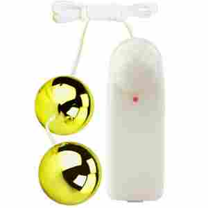 Вибро анално-вагинални топчета "VIBRO GOLDEN BALLS"