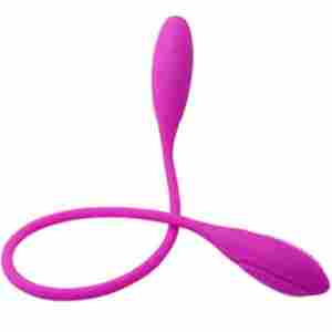 Луксозен двоен вибратор и стимулатор PRETTY LOVE SNAKY VIBE 60 см.