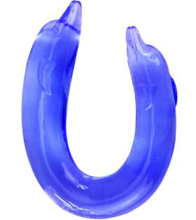 Двойна силиконова отливка "BLUE DOUBLE DOLPHIN" 30 см.