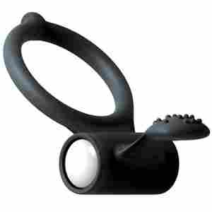 Вибро силиконов пенис ринг "POWER CLIT"