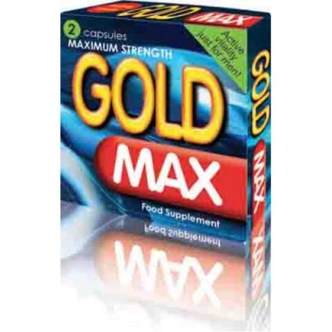 GOLDMAX™ BLUE (2 кап) - усилвател на мъжката сексуална мощ