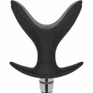 Анален Butt Plug вибратор и стимулатор "MOMO BLACK" 10 см.