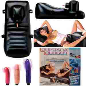Секс машина LOUISIANA LOUNGER + 3 дилда