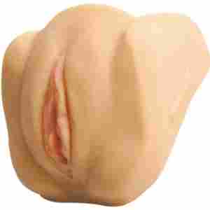 Вагина Кибер Кожа с вибрации SENSUAL CAROL 18 см.