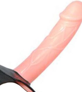 Мъжки вибро пенис колан NEW FEEL FLESH 16 см.