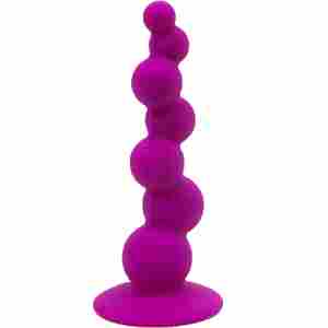 Анална отливка с топчета "PRETTY LOVE BOOTY PASSION" 15 см.