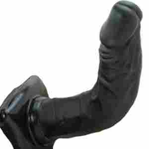 Пенис колан "POSABLE PARTNER" 18 см.