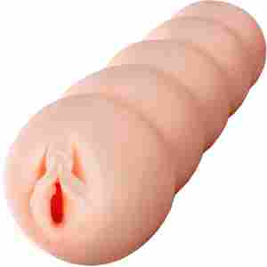 Джобна силиконова вагина "REAL STUFF PUSSY" 10 см. Кибер Кожа