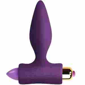 Анален вибратор и клиторен стимулатор "ROCKS OFF PLUG SENSATION" 10 см.