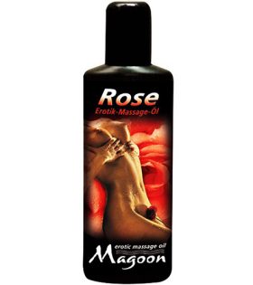 Еротично масажно олио MAGOON 100 ml. Розово масло