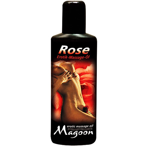 Еротично масажно олио MAGOON 100 ml. Розово масло