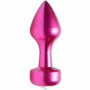 Алуминиево дилдо Butt Plug SENSUAL PINK 7 см.