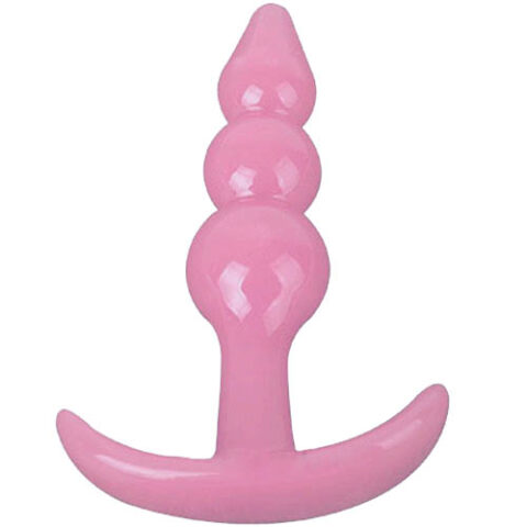 Мини анален Butt Plug LAZOR PINK 9 см.