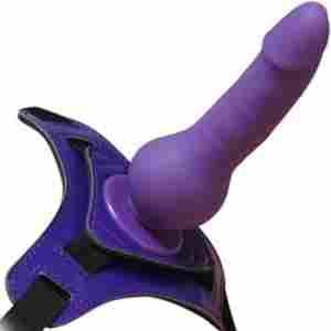 Вибро пенис колан "CLASSIC LAVENDER" 14 см.