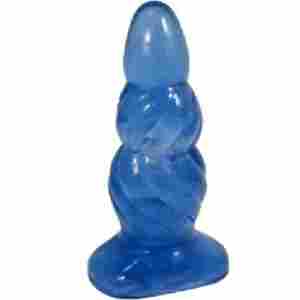 Анален разширител "VALENTINE SPIRAL BLUE" 13 см.