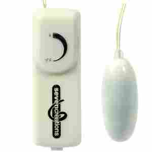 Вибриращо яйце "VE EGG" 6 см. Фосфоресциращо