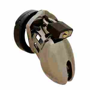 Клетка за пенис CB-6000S Chastity Cage - Chrome - 35 mm