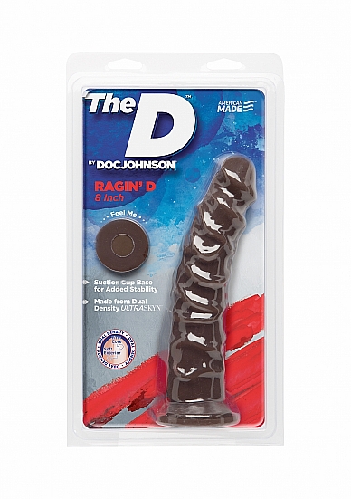 The D - Ragin' D - 8 Inch - Without Balls - Chocolate