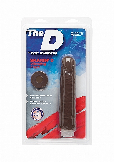 The D - Shakin' D - Vibrating - 7 Inch - Chocolate