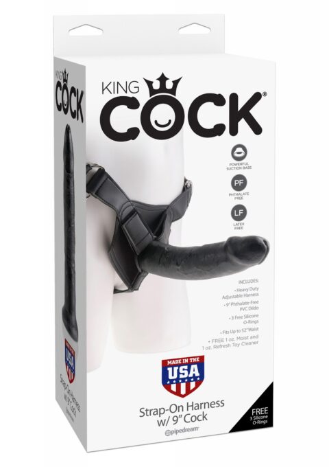 Пенис колан за жени King Cock Strap-On Harness- 22.9см