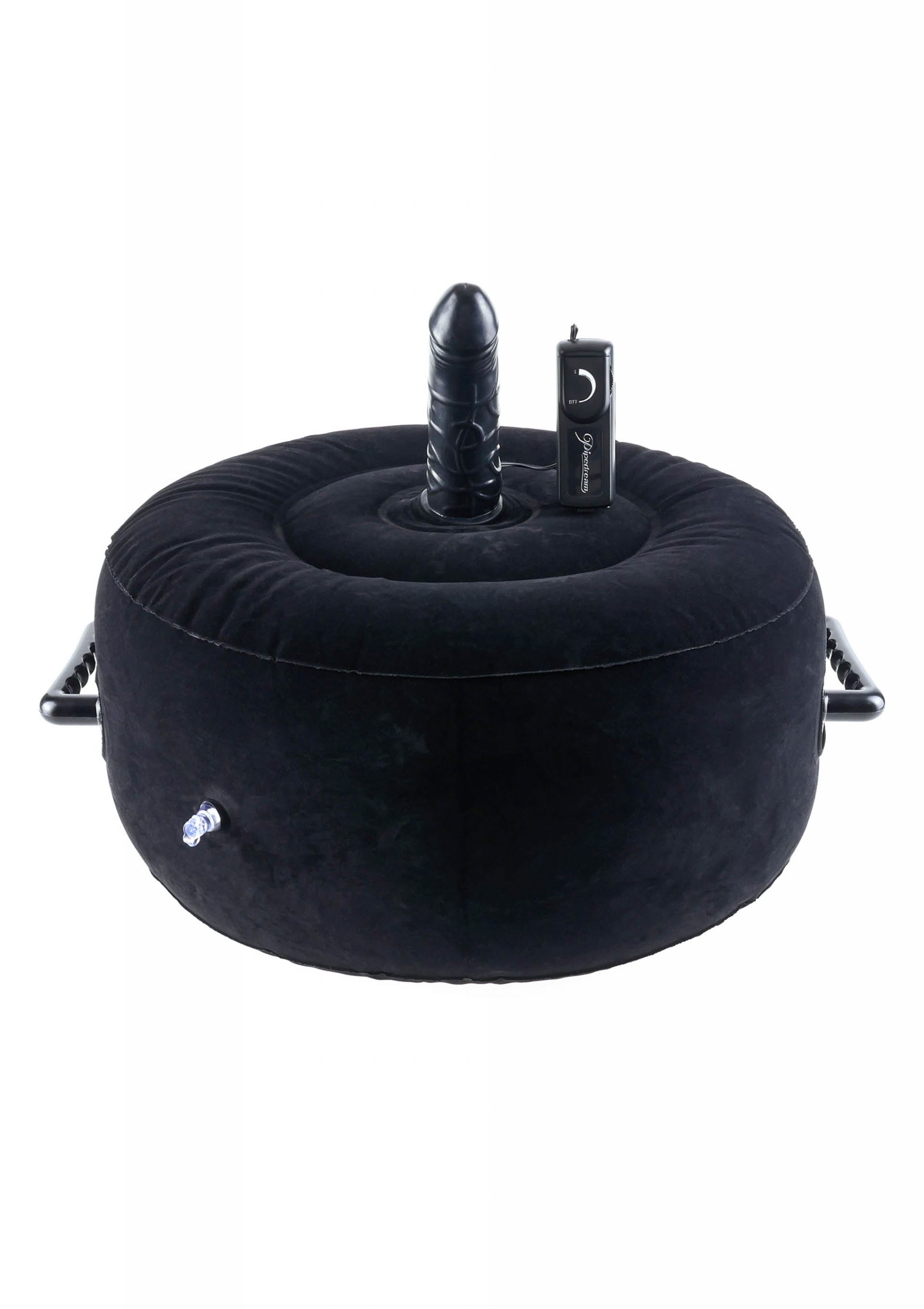 Надуваема възглавница с дилдо Vibrating Inflatable Hot Seat