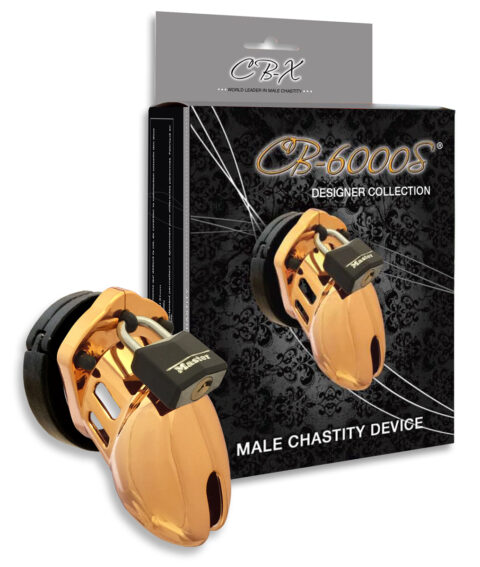 CB-6000S Gold Chastity Cage