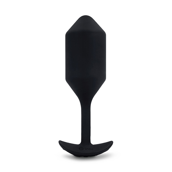 Вибриращ анален разширител B-Vibe - Vibrating Snug Plug XL Black