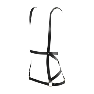 BDSM дамски колан Maze Arrow Dress Harness-черен