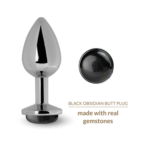 La Gemmes - Butt Plug Black Obsidian