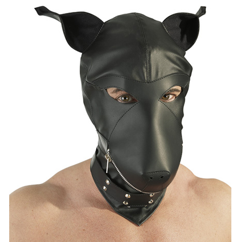 Кожена кучешка маска за лице "DEVOTION MASKE" Унисекс