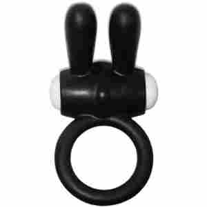 Пенис ринг със сменяеми батерии "RCC BLACK"