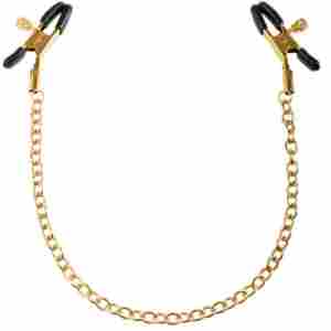 Щипки за зърна "FETISH FANTASY GOLD" Регулируеми