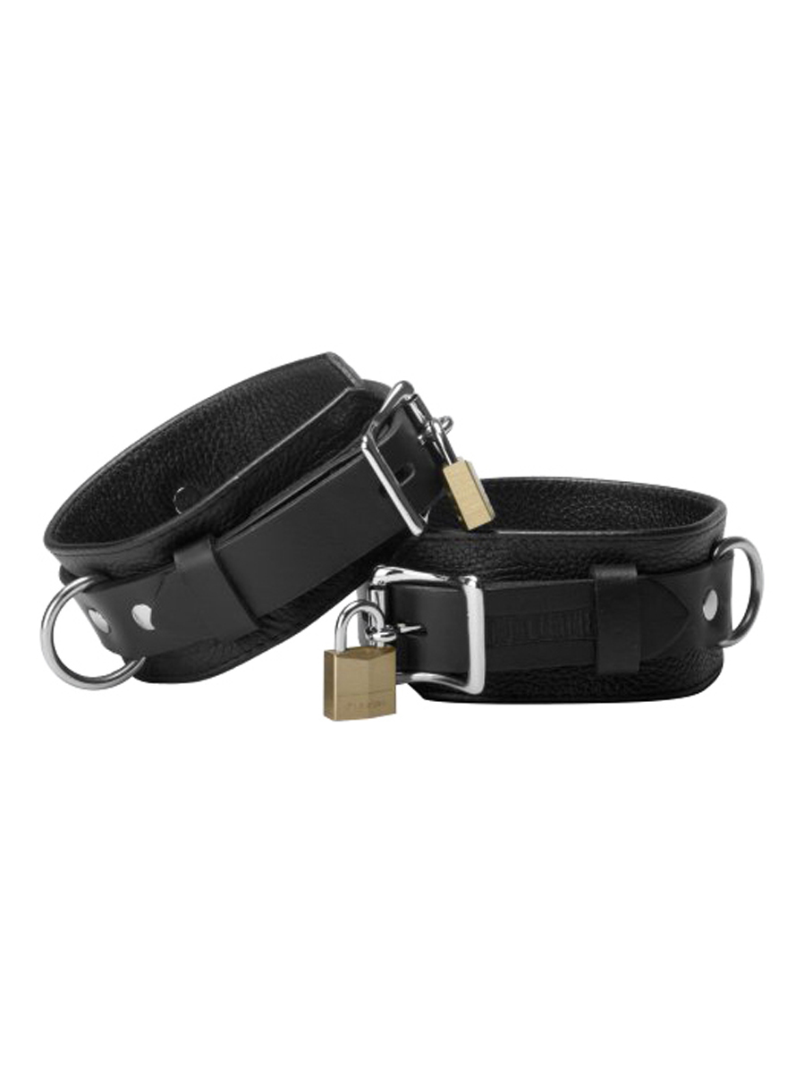 Кожени белезници за ръце Strict Leather Deluxe Locking Cuffs