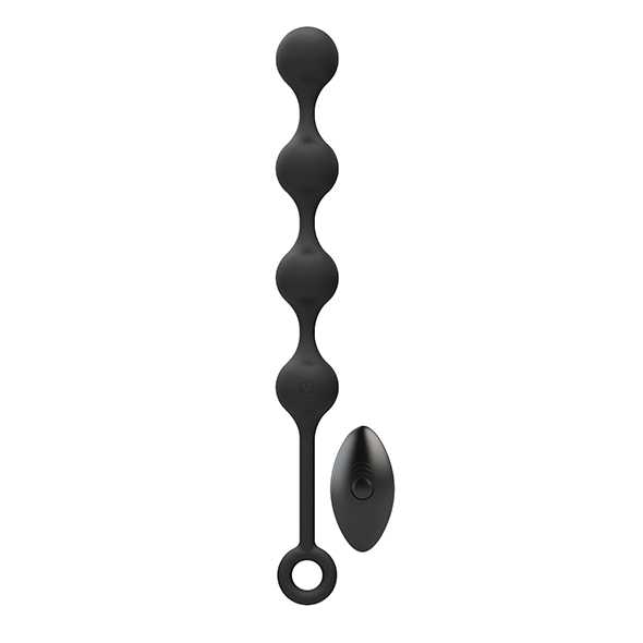 Анална броеница Nexus - Quattro Remote Control Vibrating Pleasure Beads Black