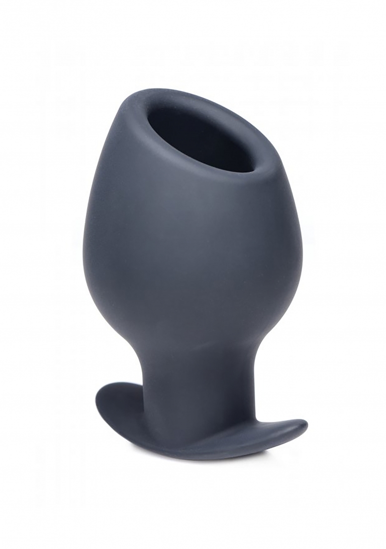 Разширител с отвор Ass Goblet Silicone Hollow Anal Plug-Large