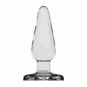 Butt Plug - Basic - 5 Inch - Glass