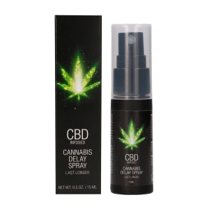 Спрей за задържане CBD Cannabis Delay Spray - 15 ml