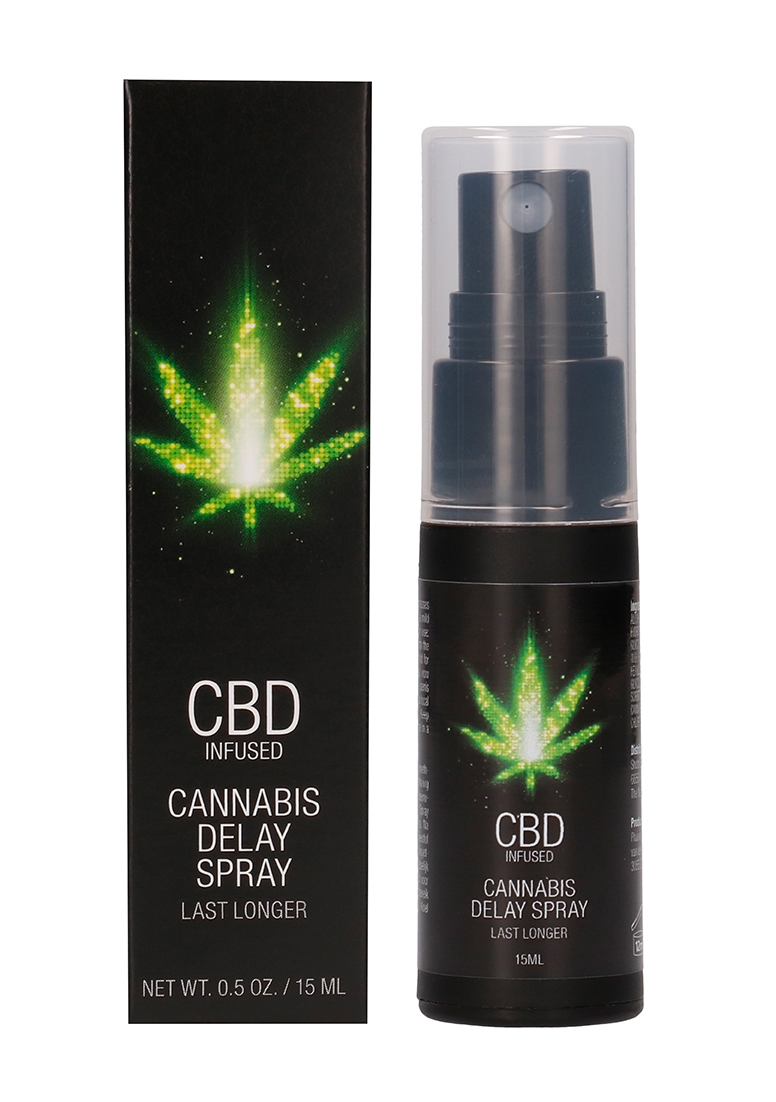 Спрей за задържане CBD Cannabis Delay Spray - 15 ml