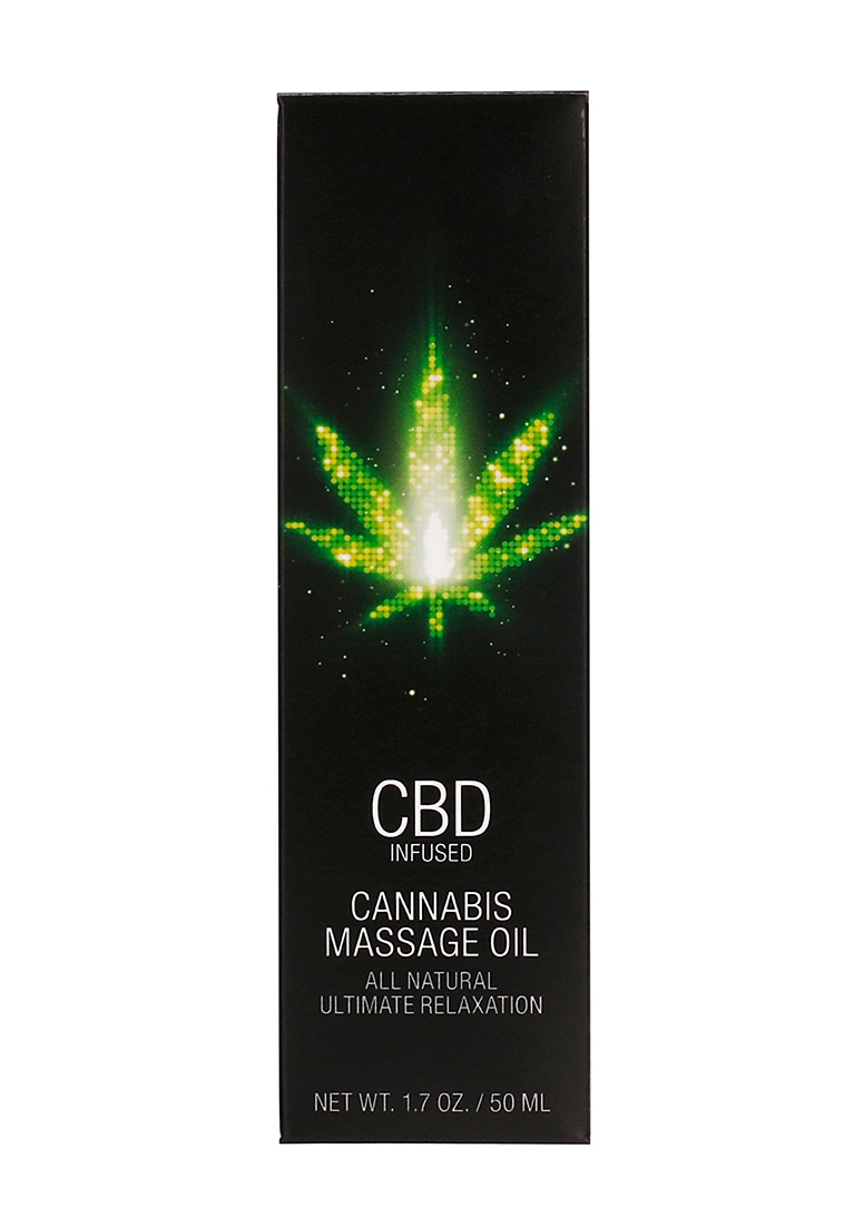 Масажно олио Cbd Cannabis Massage Oil 50 Ml Vibrator Bg