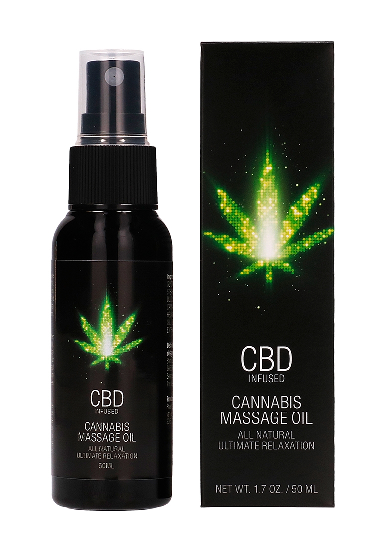 Масажно олио CBD Cannabis Massage Oil - 50 ml