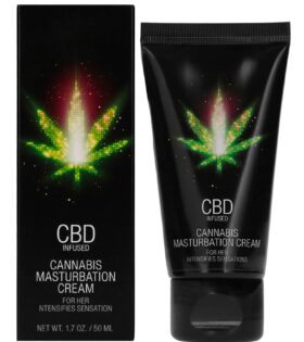 Крем за мастурбация за нея CBD Cannabis - 50 ml