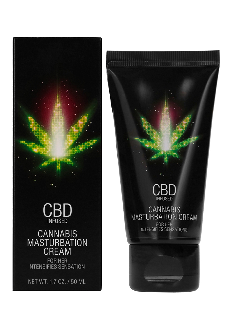 Крем за мастурбация за нея CBD Cannabis - 50 ml