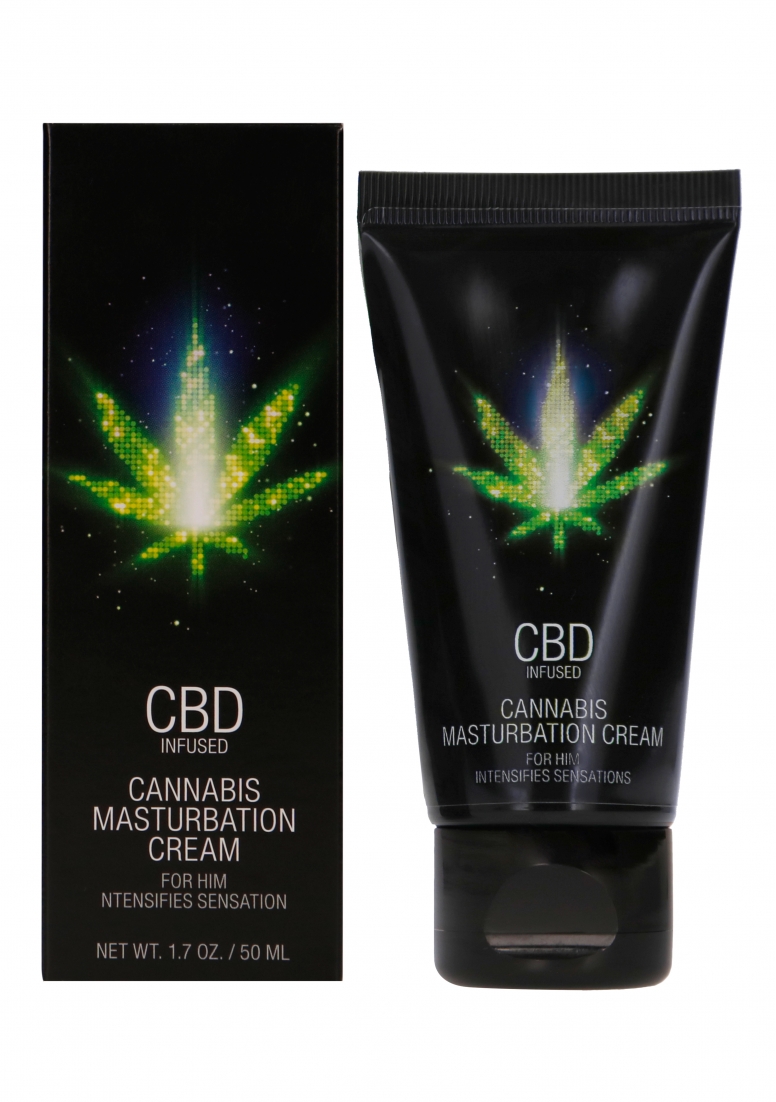 Крем за мастурбация за него CBD Cannabis - 50 ml