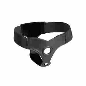 Crave Double Penetration Faux Leather Strap On