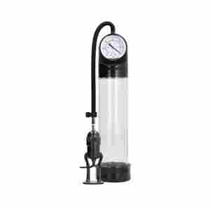 Deluxe Pump With Advanced PSI Gauge - Transparent